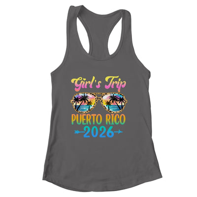 Girl's Trip Puerto Rico 2026 Summer Vacation Sunglasses Shirt & Tank Top | siriusteestore