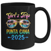 Girl's Trip Punta Cana 2025 Summer Vacation Sunglasses Mug | siriusteestore