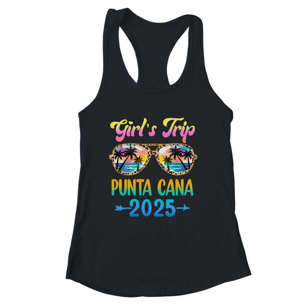 Girl's Trip Punta Cana 2025 Summer Vacation Sunglasses Shirt & Tank Top | siriusteestore
