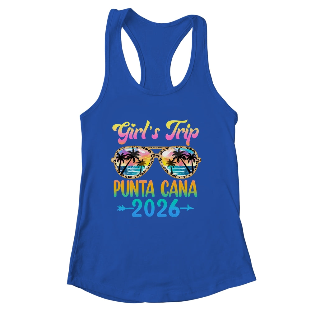 Girl's Trip Punta Cana 2026 Summer Vacation Sunglasses Shirt & Tank Top | siriusteestore