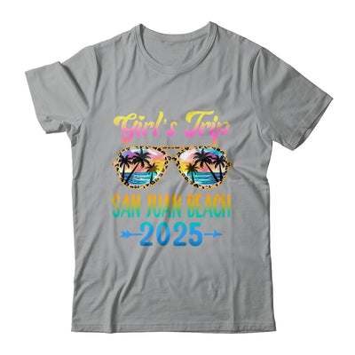 Girl's Trip San Juan Beach 2025 Summer Vacation Sunglasses Shirt & Tank Top | siriusteestore