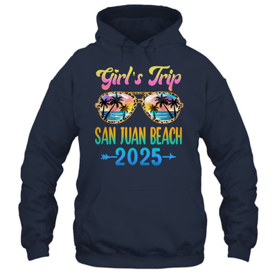 Girl's Trip San Juan Beach 2025 Summer Vacation Sunglasses Shirt & Tank Top | siriusteestore