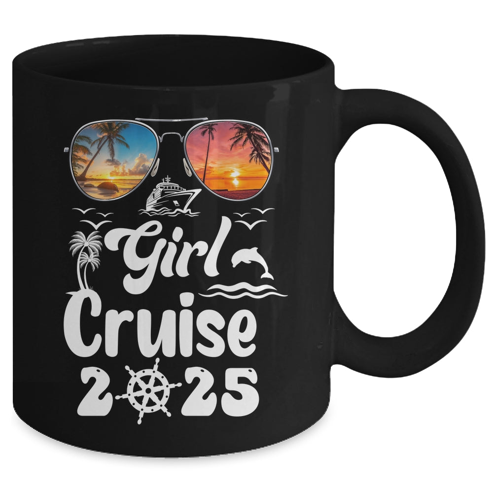 Girls Cruise 2025 Girls Cruise Trip Vacation Matching Group Mug | siriusteestore