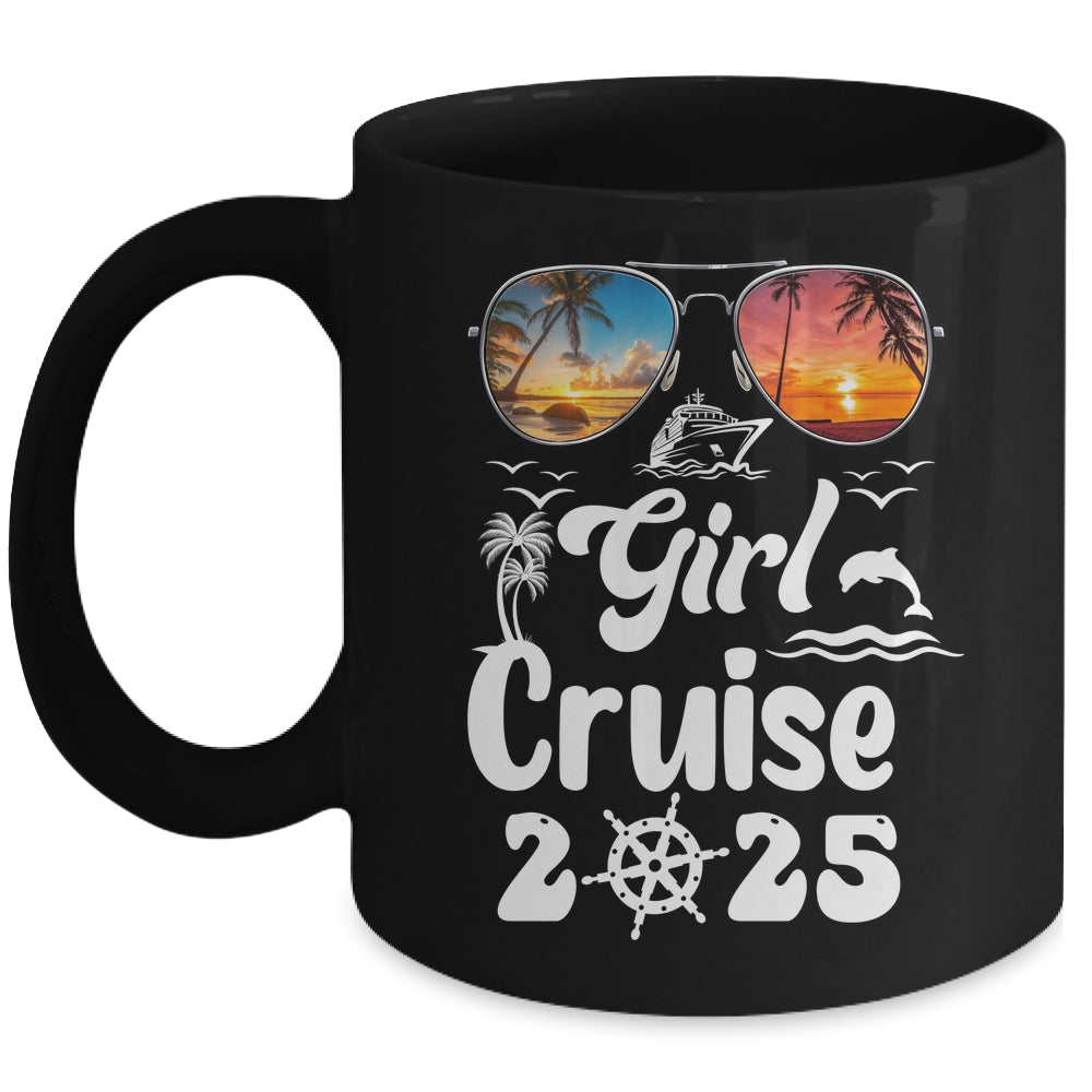 Girls Cruise 2025 Girls Cruise Trip Vacation Matching Group Mug | siriusteestore
