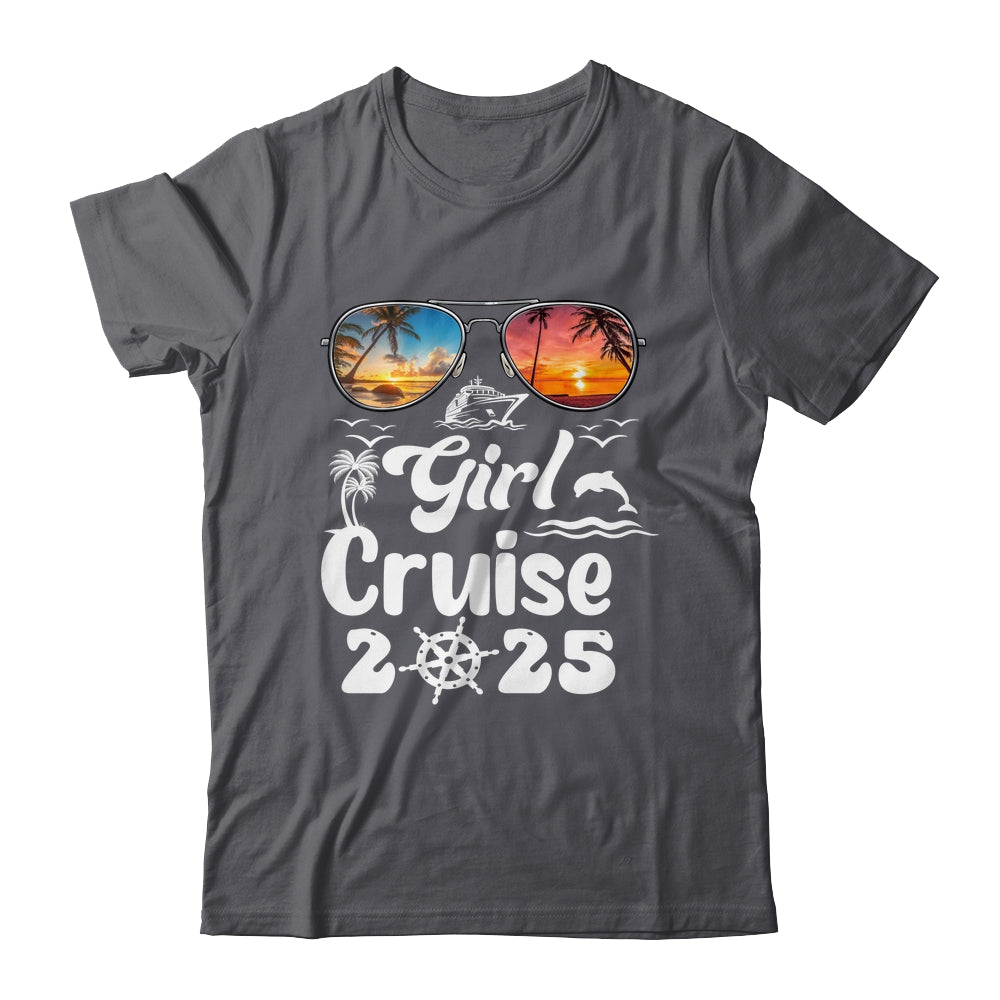 Girls Cruise 2025 Girls Cruise Trip Vacation Matching Group Shirt & Tank Top | siriusteestore