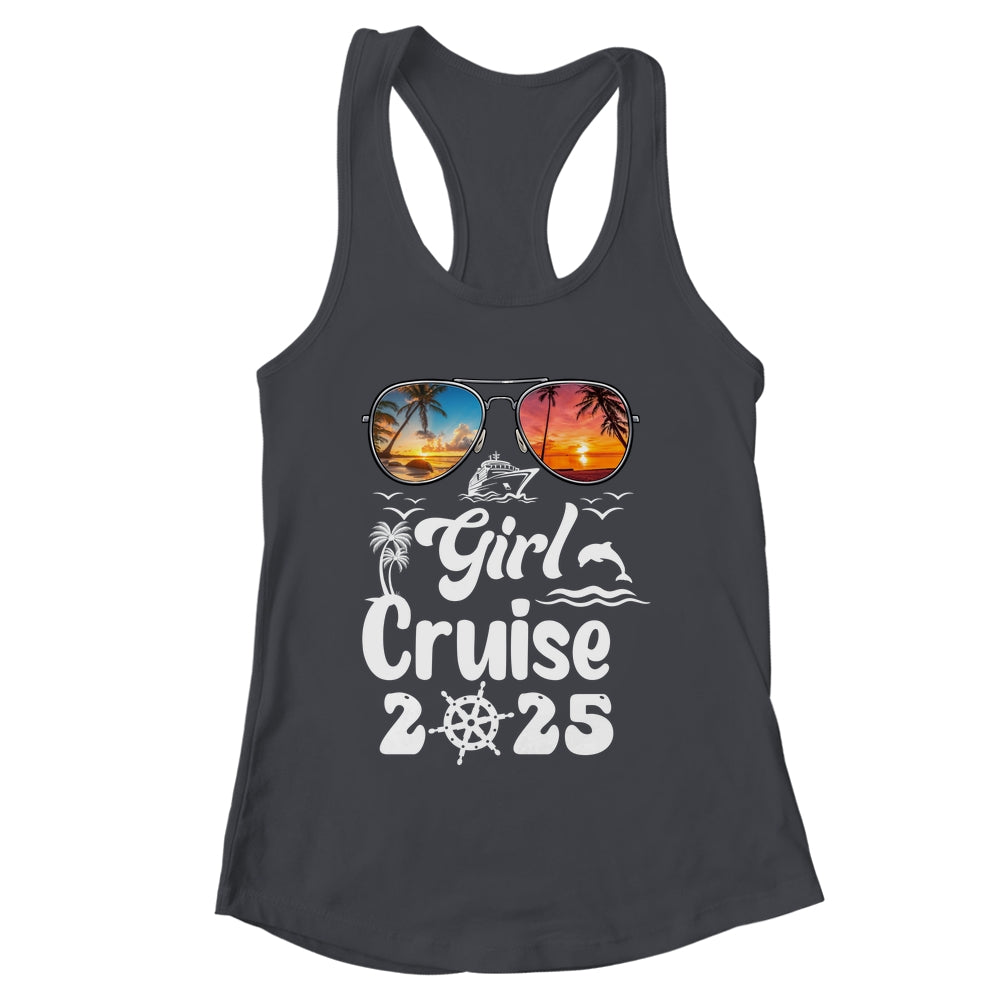 Girls Cruise 2025 Girls Cruise Trip Vacation Matching Group Shirt & Tank Top | siriusteestore