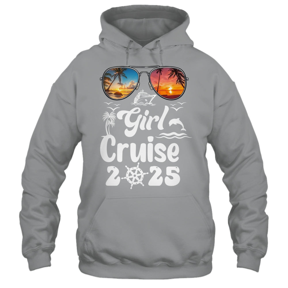 Girls Cruise 2025 Girls Cruise Trip Vacation Matching Group Shirt & Tank Top | siriusteestore