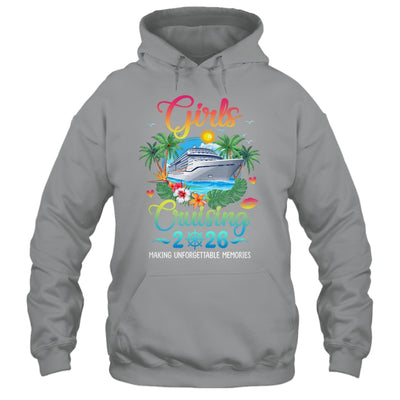 Girls Cruising 2026 Making Memories Sisters Cruise Trip Shirt & Tank Top | siriusteestore