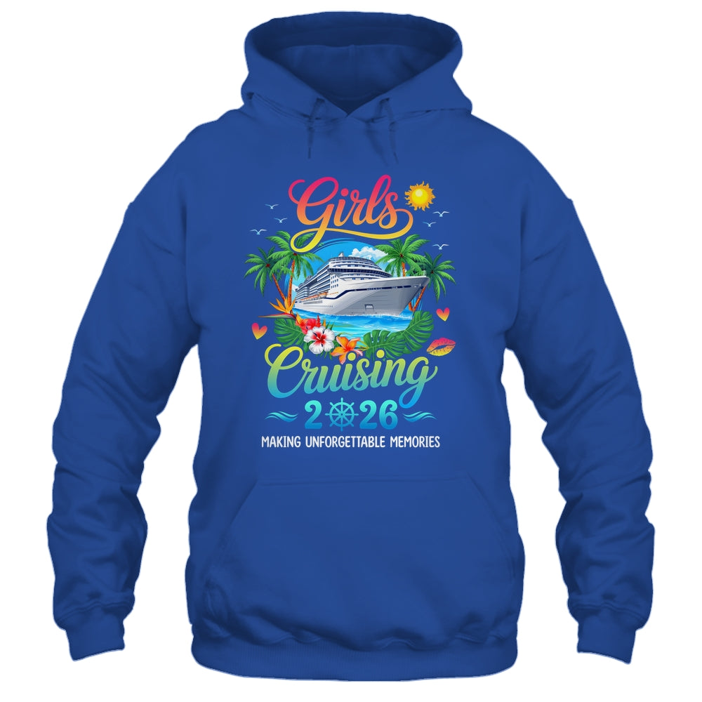 Girls Cruising 2026 Sisters Cruise Trip Making Memories Shirt & Tank Top | siriusteestore