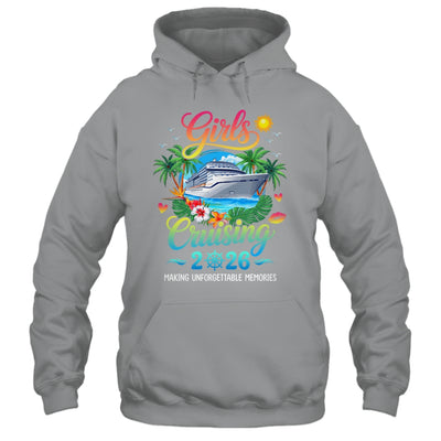 Girls Cruising 2026 Sisters Cruise Trip Making Memories Shirt & Tank Top | siriusteestore