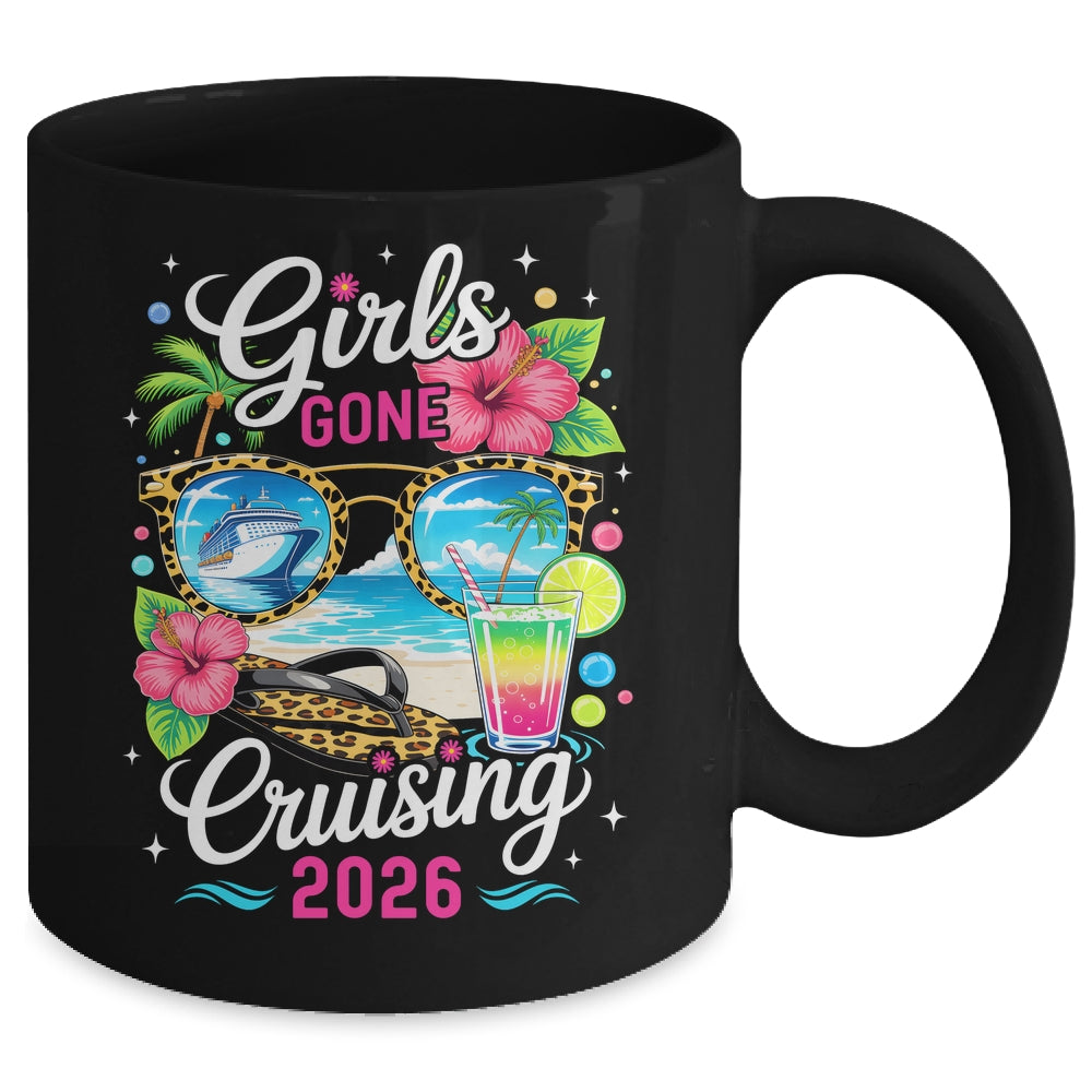 Girls Gone Cruising 2026 Tropical Vacation Party Trip Mug | siriusteestore