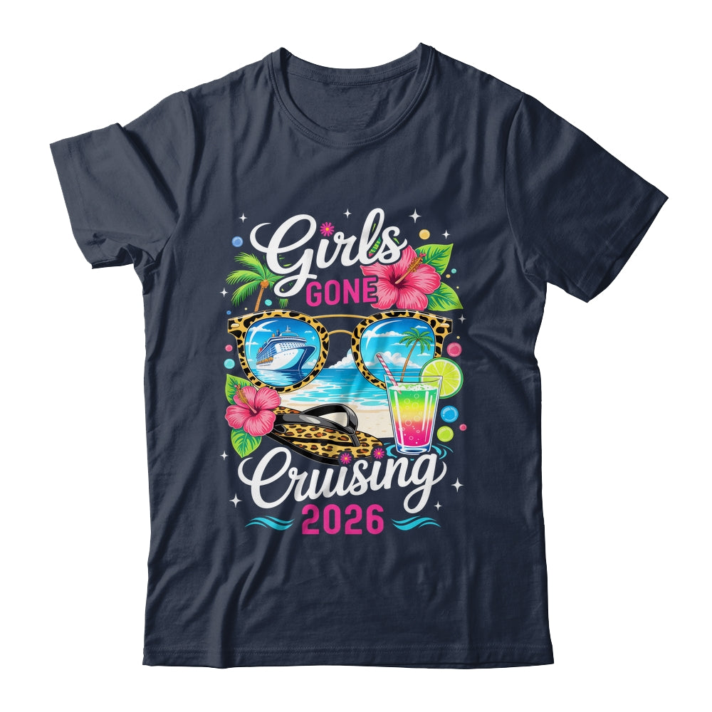 Girls Gone Cruising 2026 Tropical Vacation Party Trip Shirt & Tank Top | siriusteestore