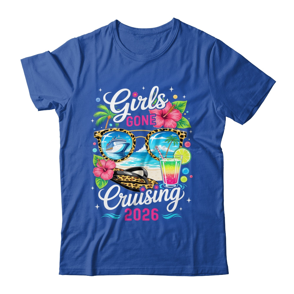 Girls Gone Cruising 2026 Tropical Vacation Party Trip Shirt & Tank Top | siriusteestore