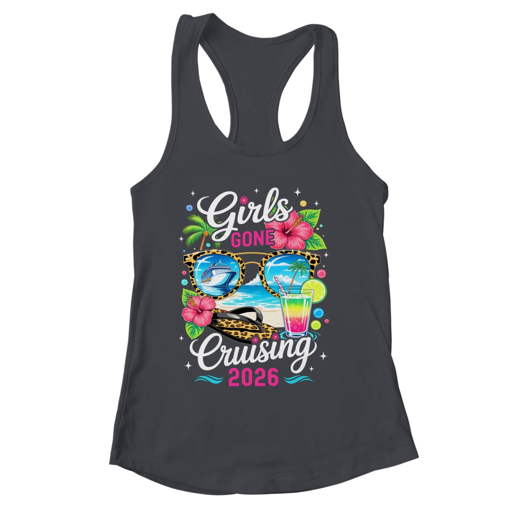Girls Gone Cruising 2026 Tropical Vacation Party Trip Shirt & Tank Top | siriusteestore