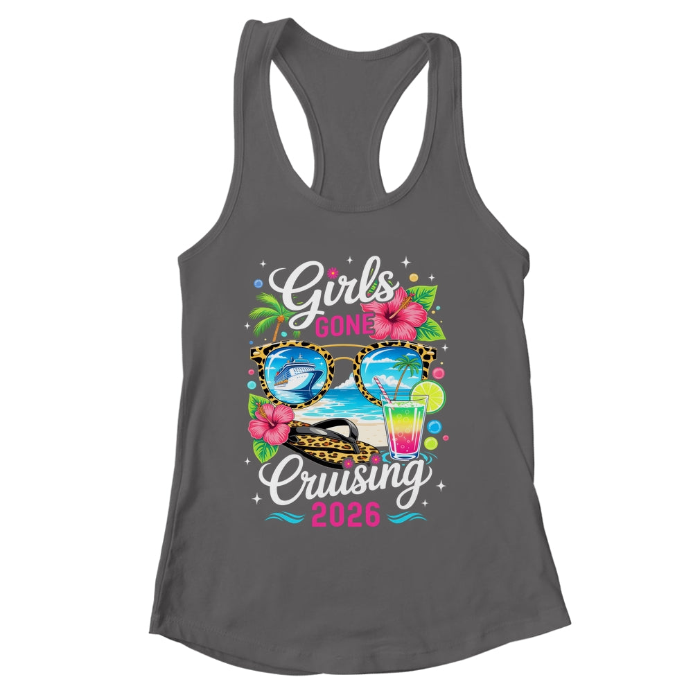 Girls Gone Cruising 2026 Tropical Vacation Party Trip Shirt & Tank Top | siriusteestore