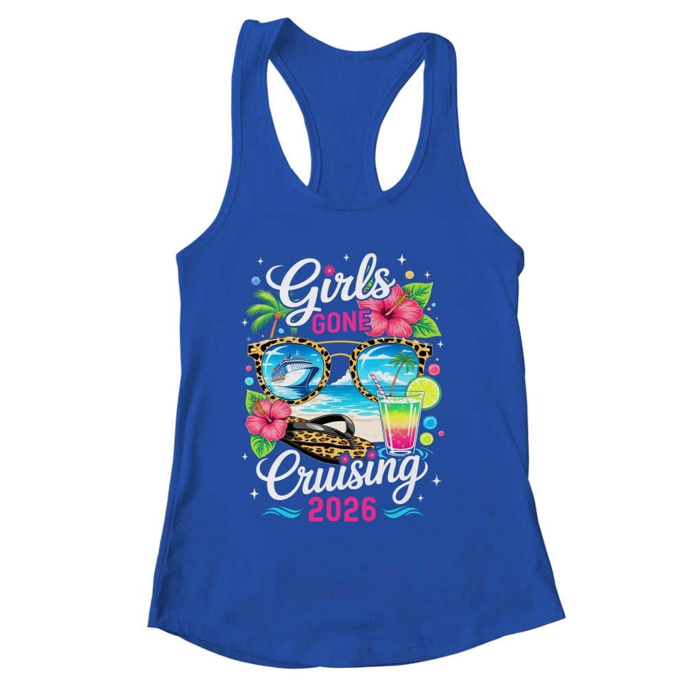 Girls Gone Cruising 2026 Tropical Vacation Party Trip Shirt & Tank Top | siriusteestore