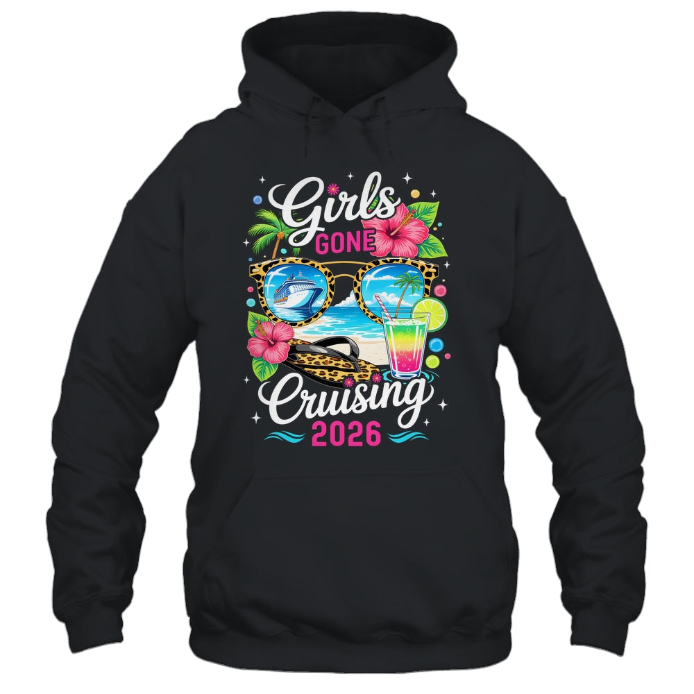 Girls Gone Cruising 2026 Tropical Vacation Party Trip Shirt & Tank Top | siriusteestore