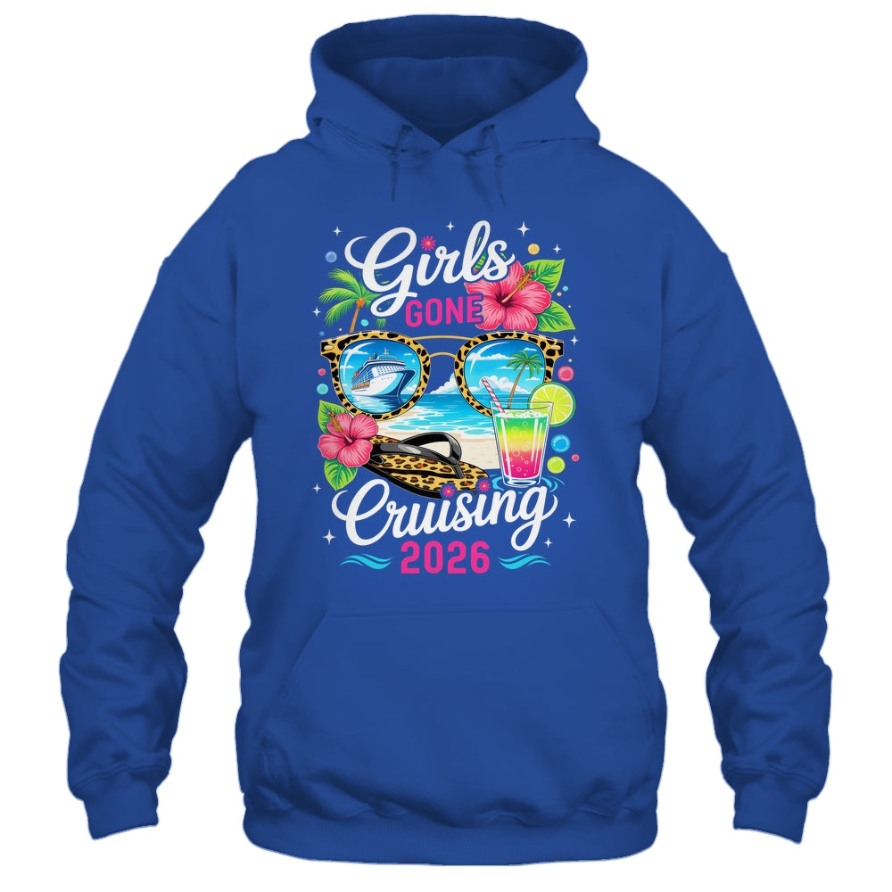 Girls Gone Cruising 2026 Tropical Vacation Party Trip Shirt & Tank Top | siriusteestore