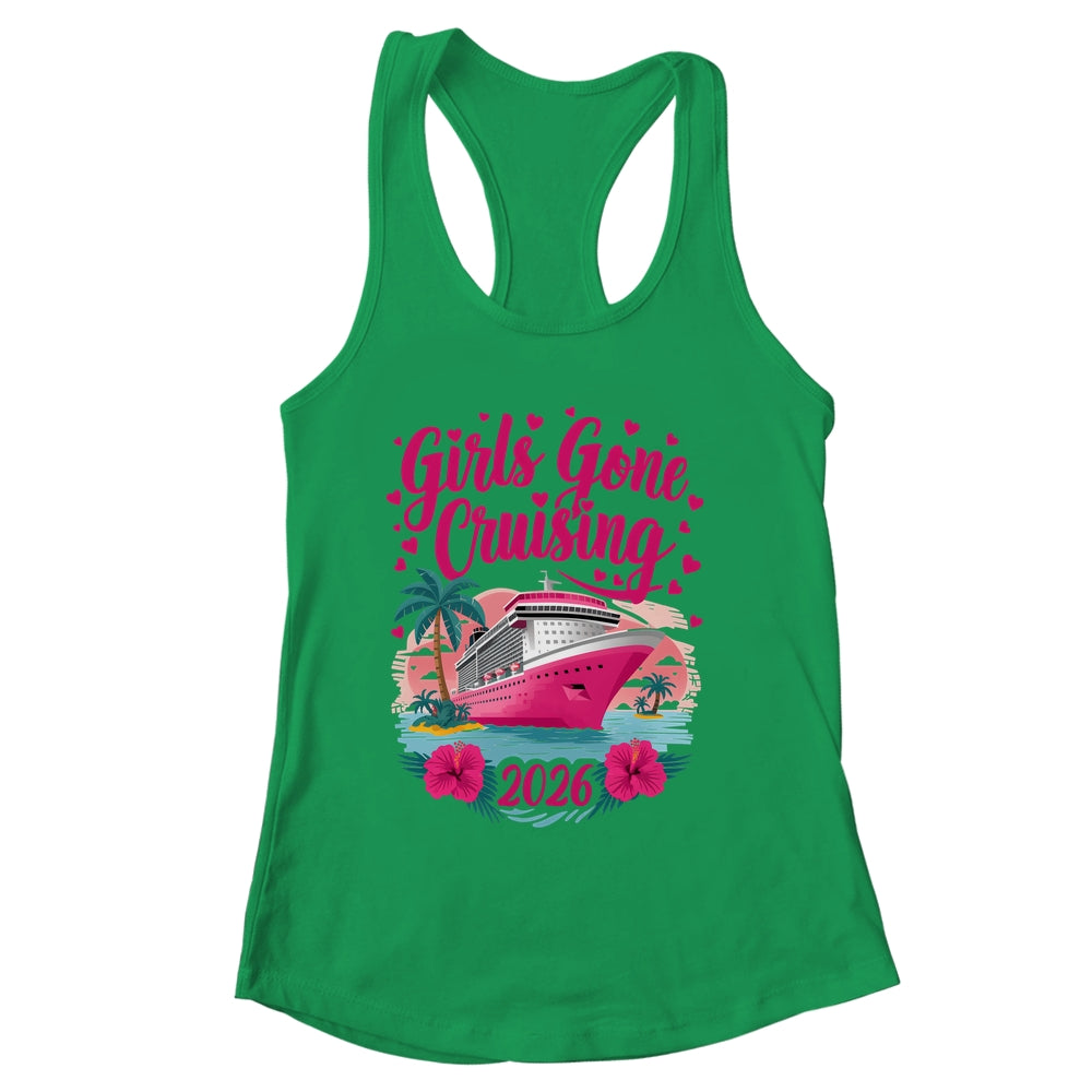 Girls Gone Cruising 2026 Women Cruise Vacation Bestie Women Shirt & Tank Top | siriusteestore
