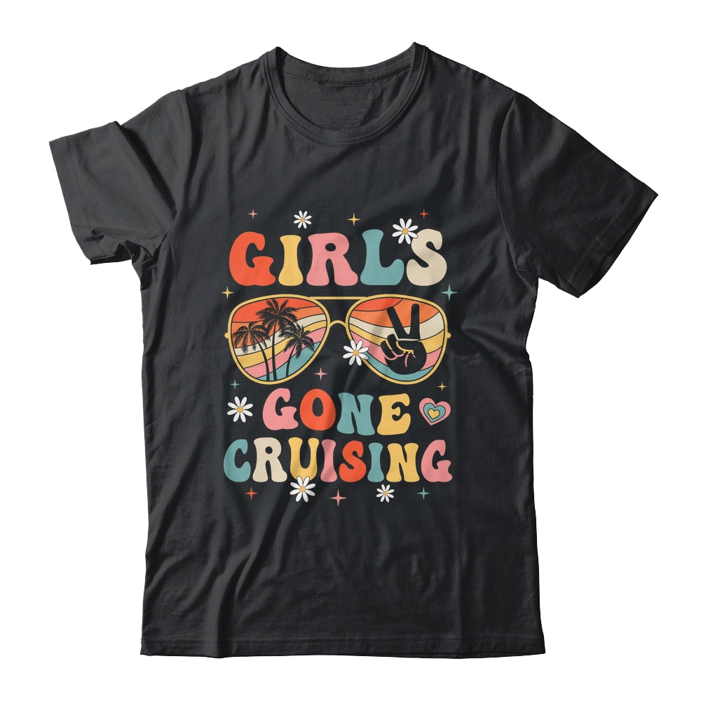Girls Gone Cruising Cruise Matching Girls Cruise Vacation Shirt & Tank Top | siriusteestore