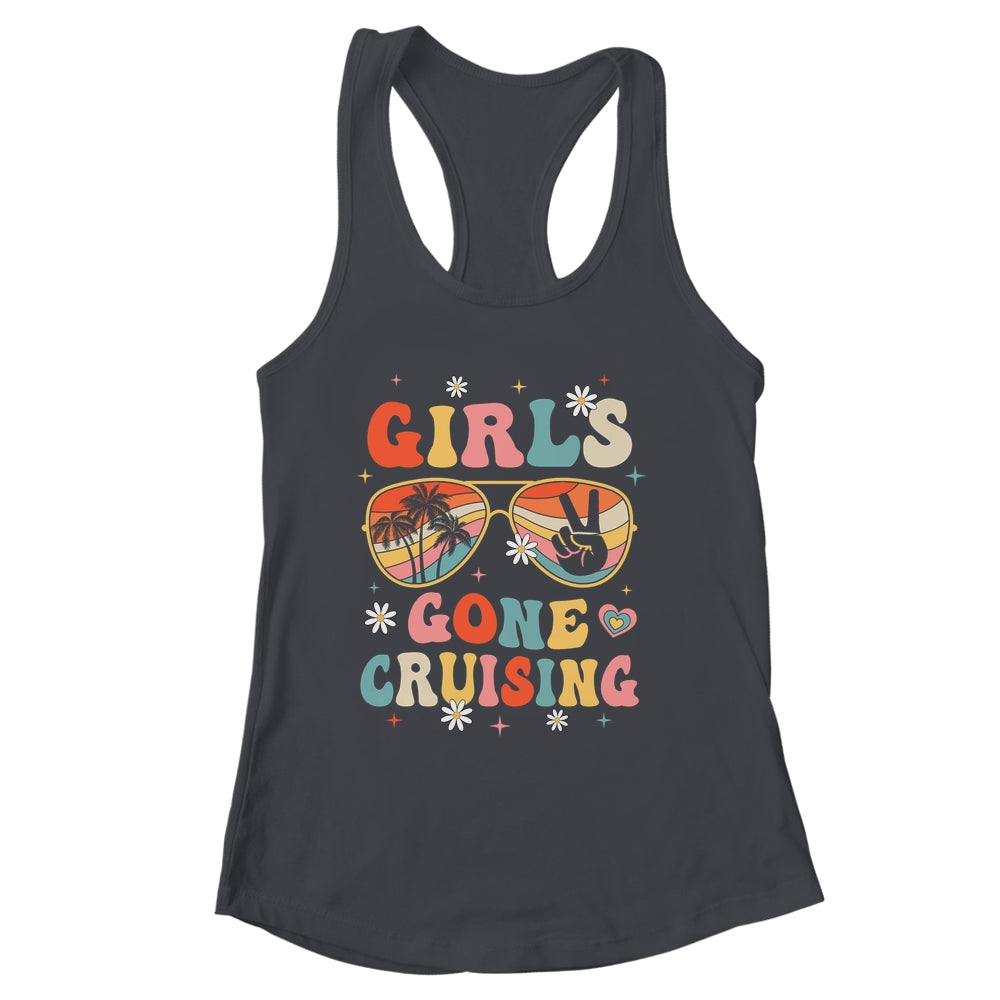 Girls Gone Cruising Cruise Matching Girls Cruise Vacation Shirt & Tank Top | siriusteestore