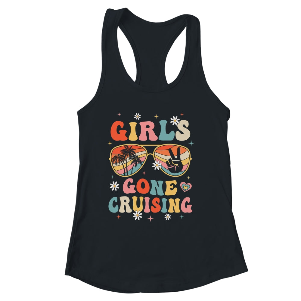 Girls Gone Cruising Cruise Matching Girls Cruise Vacation Shirt & Tank Top | siriusteestore