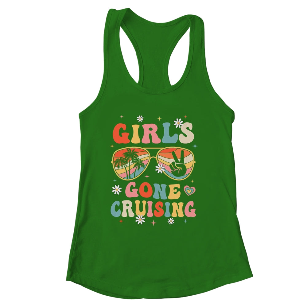 Girls Gone Cruising Cruise Matching Girls Cruise Vacation Shirt & Tank Top | siriusteestore