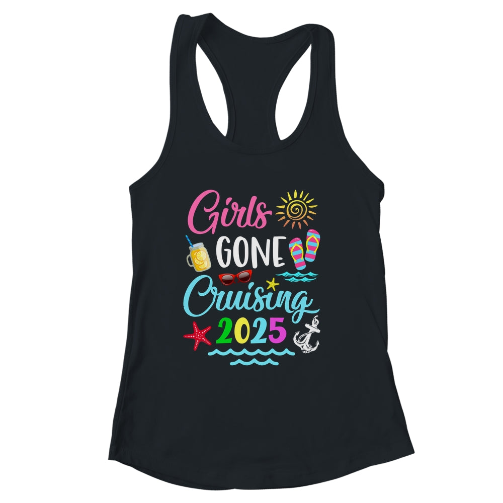 Girls Gone Cruising Vacation 2025 Party Cruise Shirt & Tank Top | siriusteestore