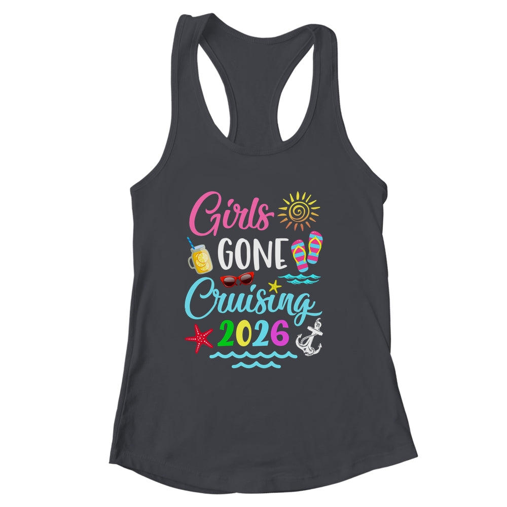 Girls Gone Cruising Vacation 2026 Party Cruise Shirt & Tank Top | siriusteestore