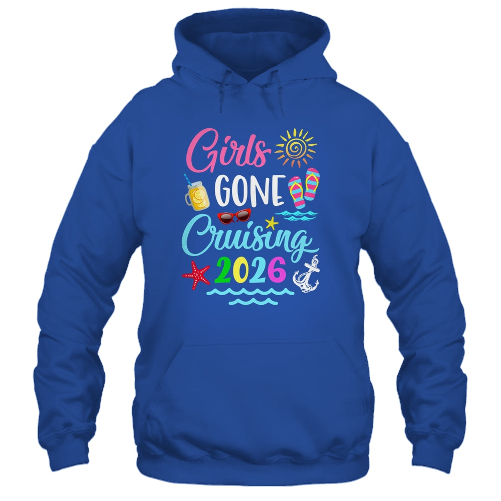 Girls Gone Cruising Vacation 2026 Party Cruise Shirt & Tank Top | siriusteestore