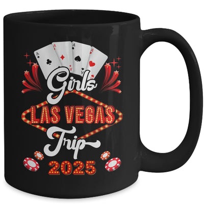 Girls Las Vegas Trip 2025 Family Squad Vacation Matching Mug | siriusteestore