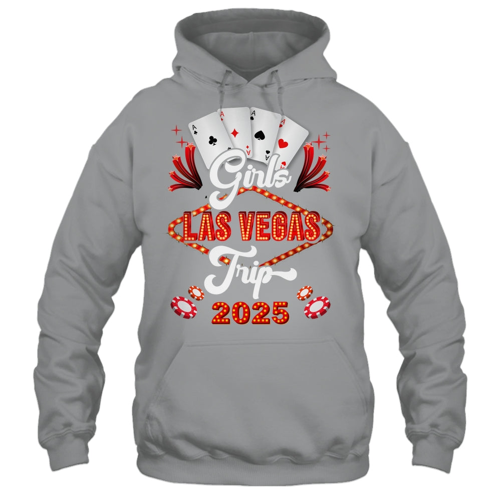 Girls Las Vegas Trip 2025 Family Squad Vacation Matching Shirt & Tank Top | siriusteestore