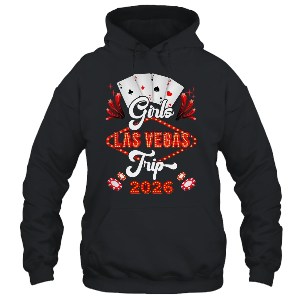 Girls Las Vegas Trip 2026 Family Squad Vacation Matching Shirt & Tank Top | siriusteestore