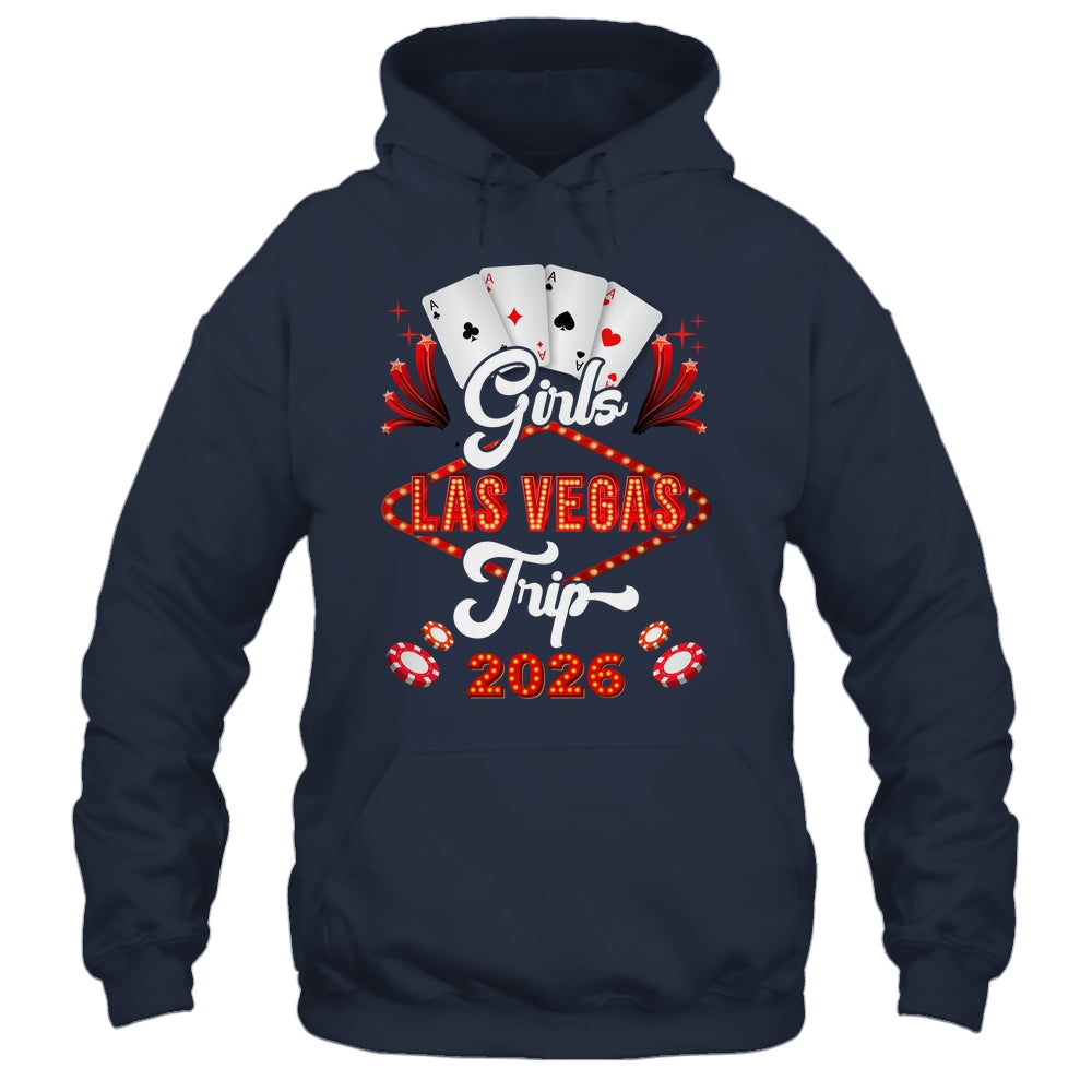 Girls Las Vegas Trip 2026 Family Squad Vacation Matching Shirt & Tank Top | siriusteestore
