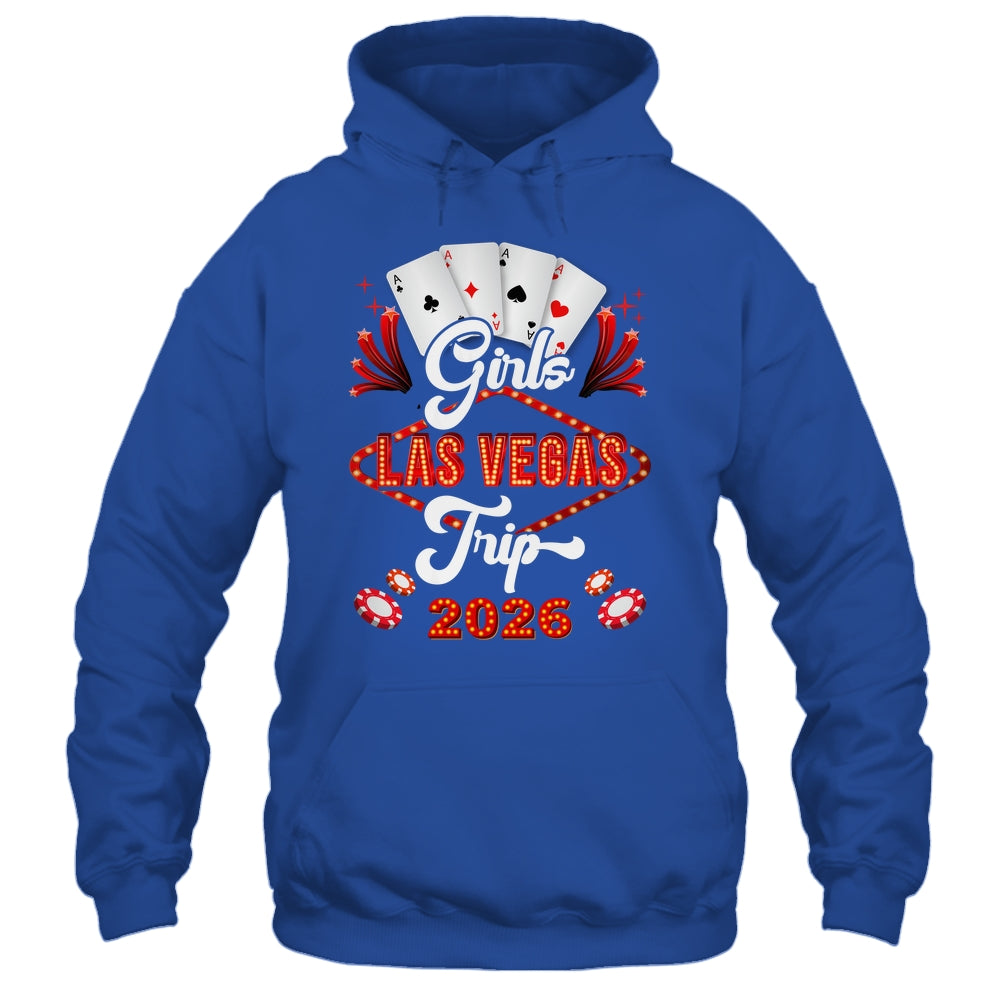 Girls Las Vegas Trip 2026 Family Squad Vacation Matching Shirt & Tank Top | siriusteestore