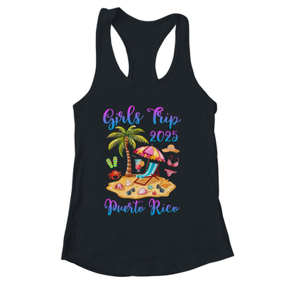 Girls Trip 2025 Beach Vacation Puerto Rico Matching Group Shirt & Tank Top | siriusteestore