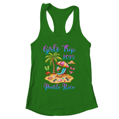 Girls Trip 2025 Beach Vacation Puerto Rico Matching Group Shirt & Tank Top | siriusteestore