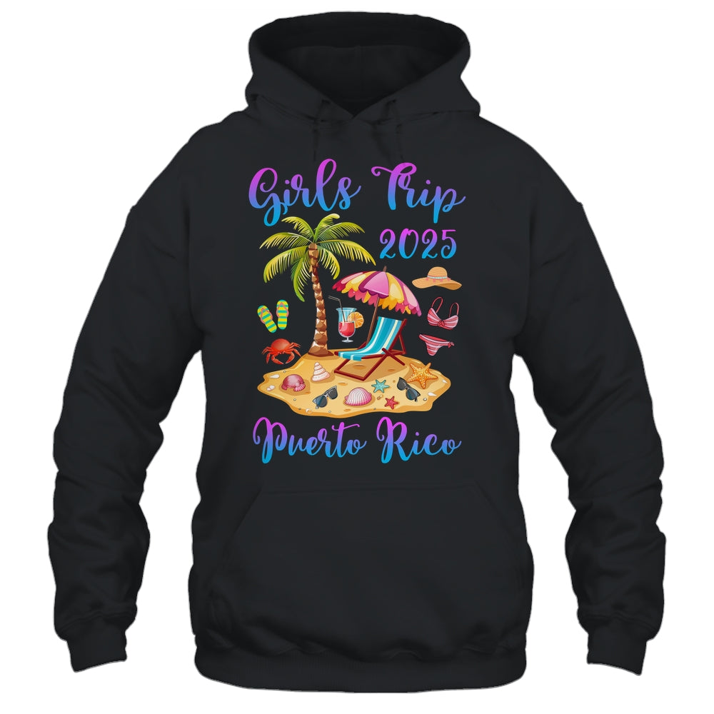 Girls Trip 2025 Beach Vacation Puerto Rico Matching Group Shirt & Tank Top | siriusteestore