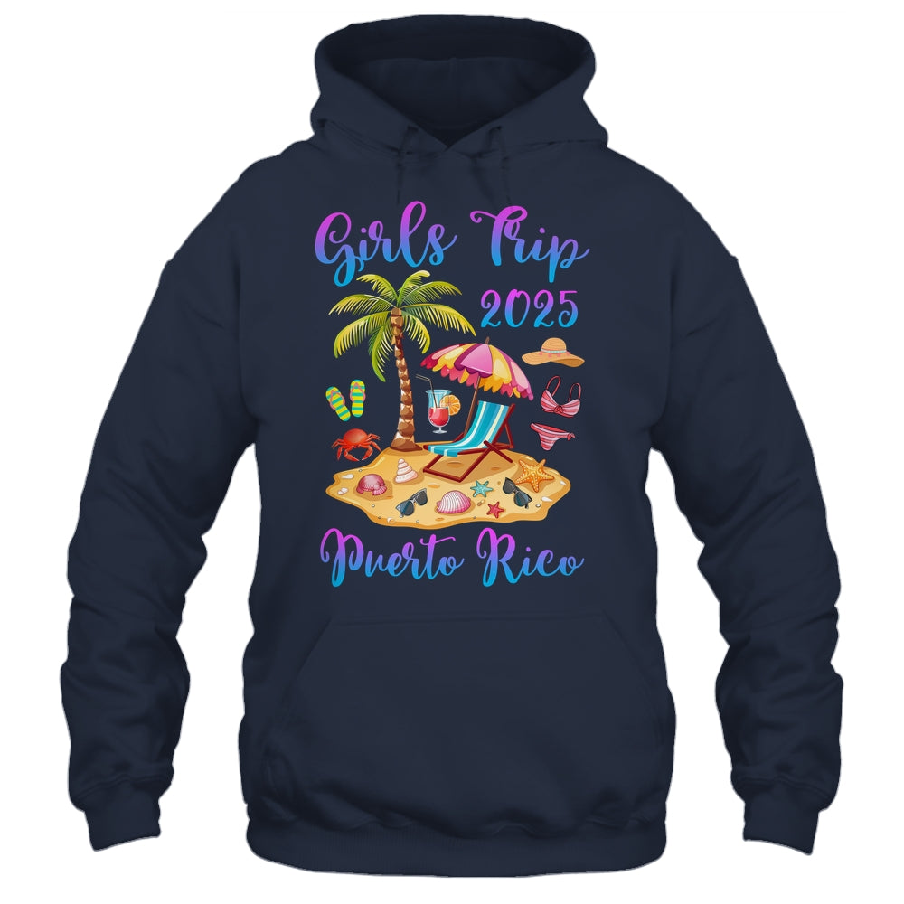 Girls Trip 2025 Beach Vacation Puerto Rico Matching Group Shirt & Tank Top | siriusteestore