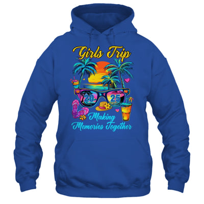 Girls Trip 2025 Making Memories Matching Vacation 2025 Shirt & Tank Top | siriusteestore