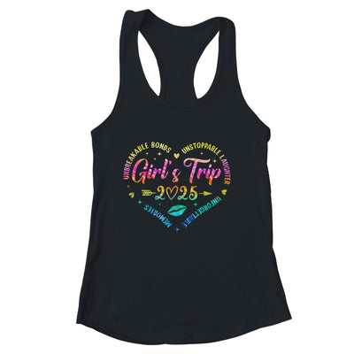 Girls Trip 2025 Weekend Vacation Matching Besties Womens Shirt & Tank Top | siriusteestore