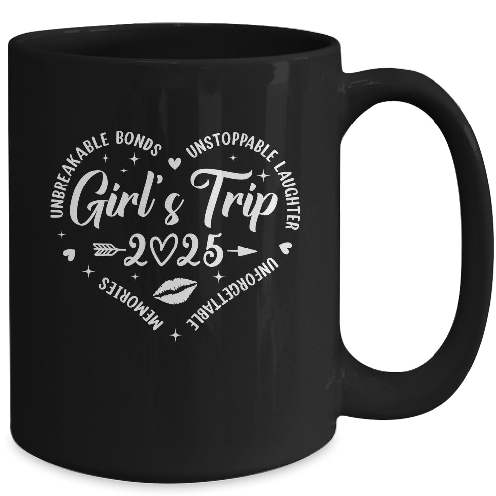 Girls Trip 2025 Womens Weekend Memories Vacation Matching Besties Mug | siriusteestore