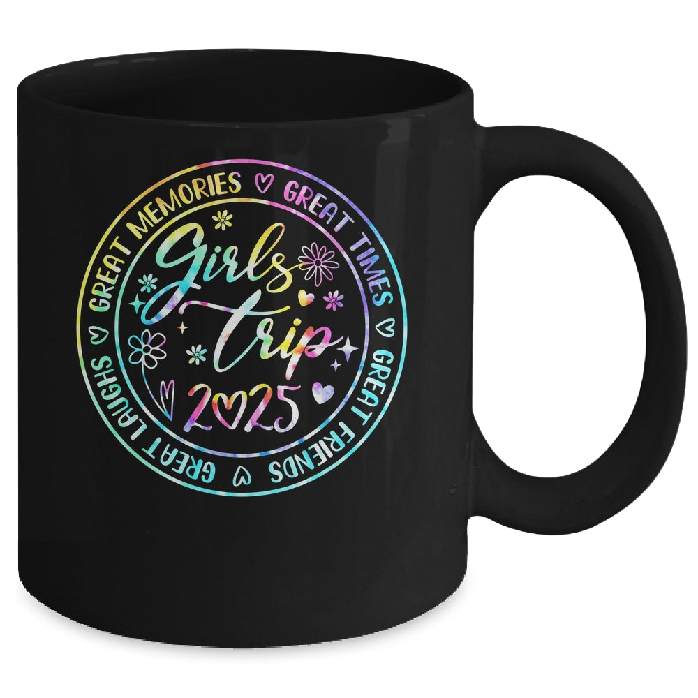 Girls Trip 2025 Womens Weekend Vacation Matching Besties Mug | siriusteestore