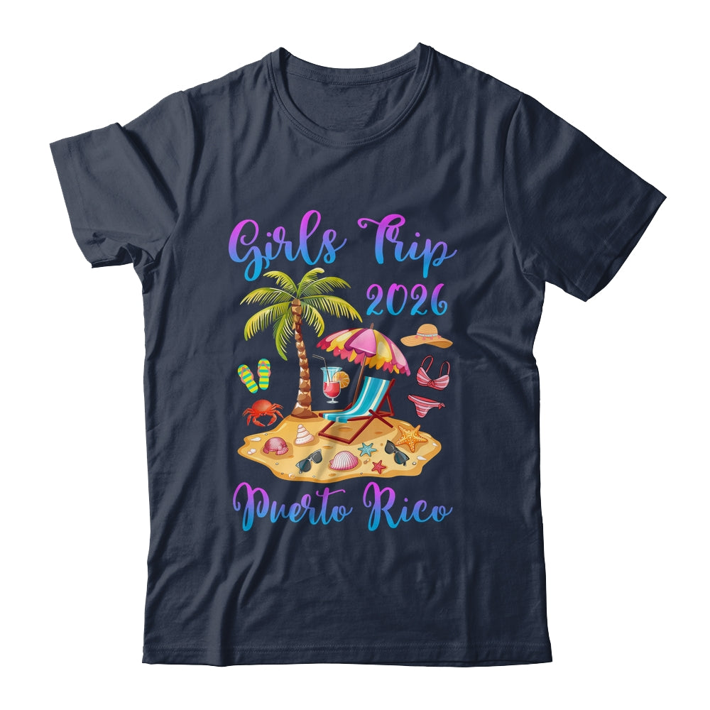 Girls Trip 2026 Beach Vacation Puerto Rico Matching Group Shirt & Tank Top | siriusteestore