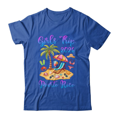 Girls Trip 2026 Beach Vacation Puerto Rico Matching Group Shirt & Tank Top | siriusteestore