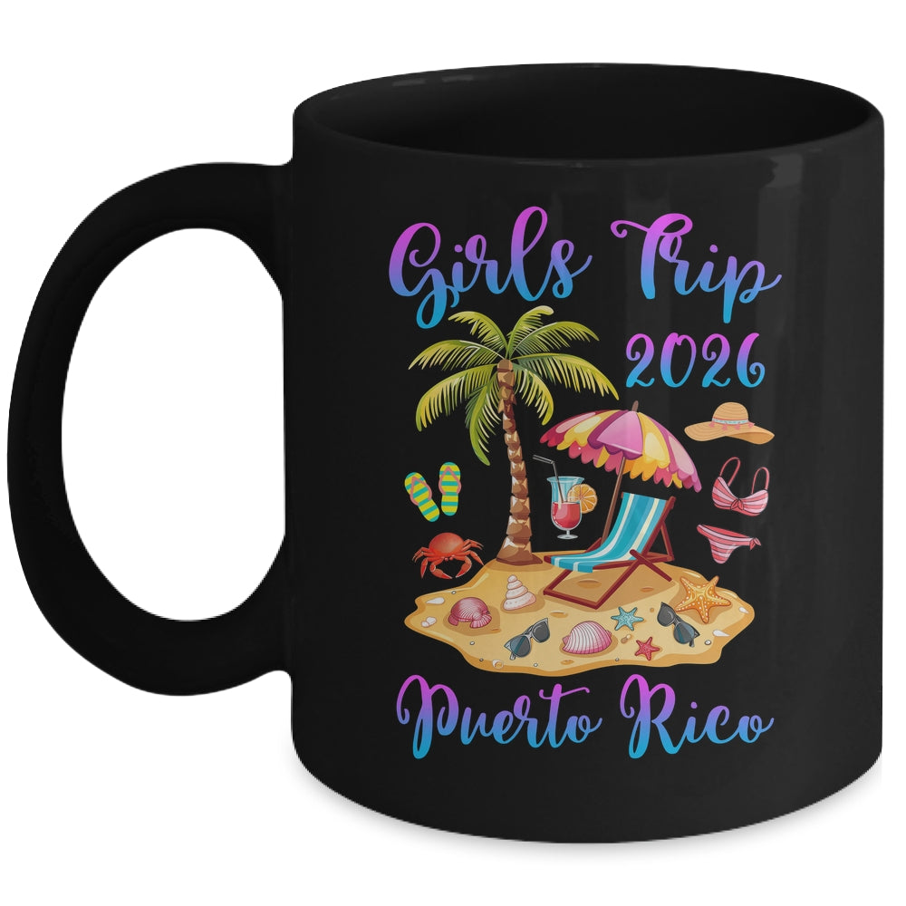 Girls Trip 2026 Beach Vacation Puerto Rico Matching Group Mug | siriusteestore