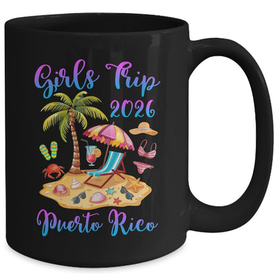 Girls Trip 2026 Beach Vacation Puerto Rico Matching Group Mug | siriusteestore