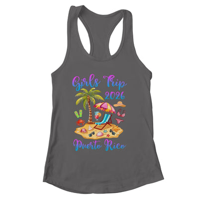 Girls Trip 2026 Beach Vacation Puerto Rico Matching Group Shirt & Tank Top | siriusteestore