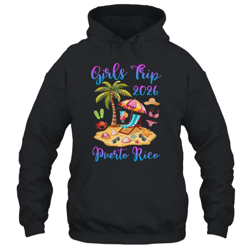 Girls Trip 2026 Beach Vacation Puerto Rico Matching Group Shirt & Tank Top | siriusteestore