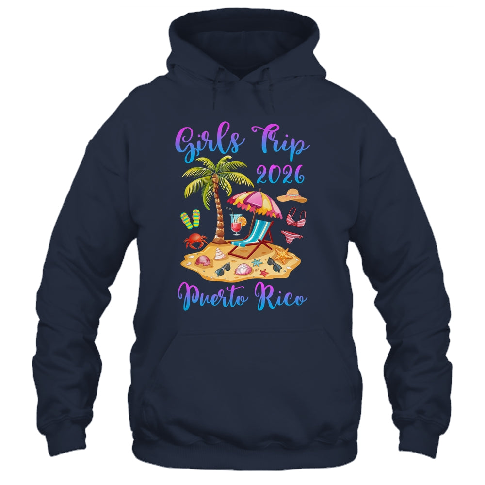 Girls Trip 2026 Beach Vacation Puerto Rico Matching Group Shirt & Tank Top | siriusteestore